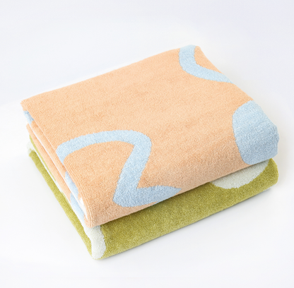 Bamboo Village Bath Towel (House Lime)