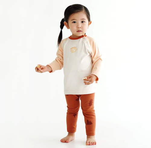 Bamboo Village Long Sleeve Loungewear Forest