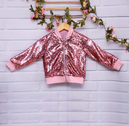 Pink Sequine Jacket